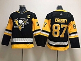 Youth Pittsburgh Penguins #87 Sidney Crosby Black Adidas Stitched Jersey,baseball caps,new era cap wholesale,wholesale hats